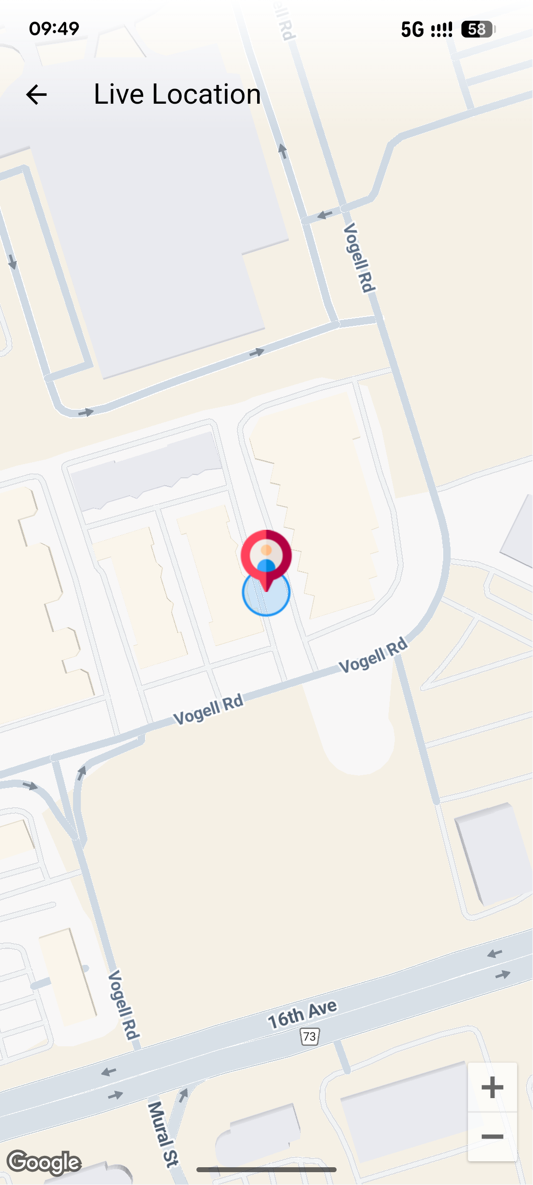 My Victor mobile app GPS location